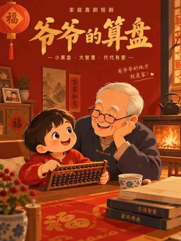 我家萌宝会算账（爆笑喜剧）短剧封面
